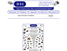 Tablet Screenshot of dsi1998.com
